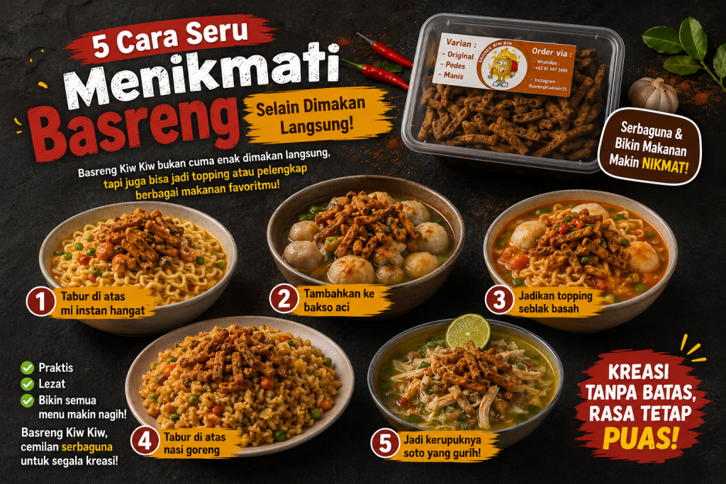 5 cara seru menikmati basreng